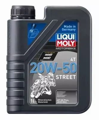 LIQUI MOLY MOTORBIKE 4T 20W50 STREET 1500 1L 