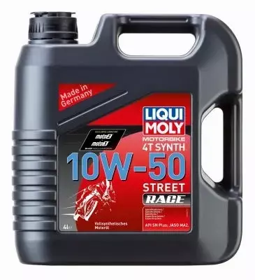 LIQUI MOLY MOTORBIKE 4T SYNTH 10W50 RACE 1686 4L 