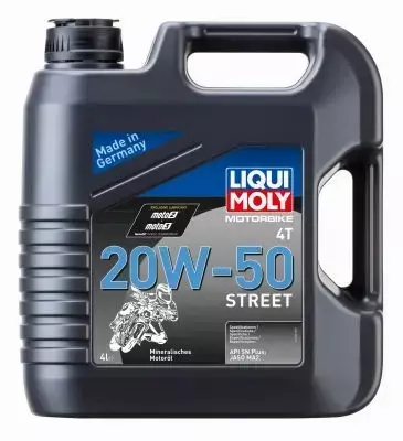 LIQUI MOLY MOTORBIKE 4T 20W50 STREET 1696 4L 