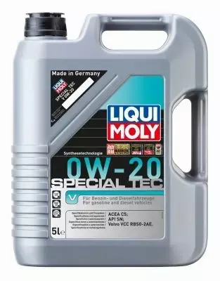 LIQUI MOLY SPECIAL TEC V 0W20 C5 VCC RBS0-2AE 9L 