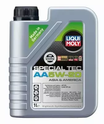 LIQUI MOLY SPECIAL TEC AA 5W20 SN GF-5 6L 