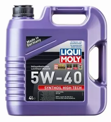 LIQUI MOLY SYNTHOIL HIGH TECH 5W40 2194 4L 