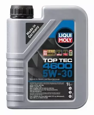 LIQUI MOLY TOP TEC 4600 5W30 C3 API SN/CF 8L 