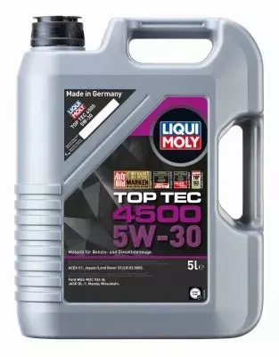 LIQUI MOLY TOP TEC 4500 5W30 C1 FORD 934B 2318 5L 