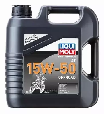 LIQUI MOLY MOTORBIKE 4T 15W50 OFFROAD 3058 4L 