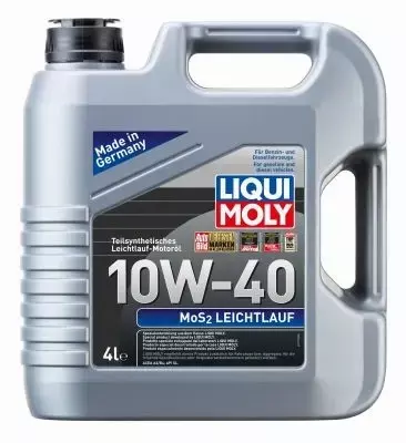 LIQUI MOLY MOS2 LEICHTLAUF SUPER 10W40 6948 4L + ZAWIESZKA 