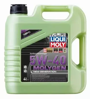 LIQUI MOLY MOLYGEN 5W40 A3/B4 SN VW 505.00 6L 