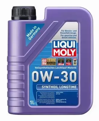 LIQUI MOLY SYNTHOIL LONGTIME 0W30 SM/CF 9L 