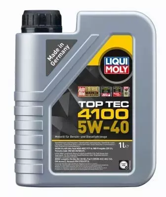 LIQUI MOLY TOP TEC 4100 5W40 C3 SN/CF 8L 