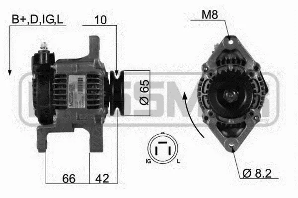 ERA ALTERNATOR 210039A 