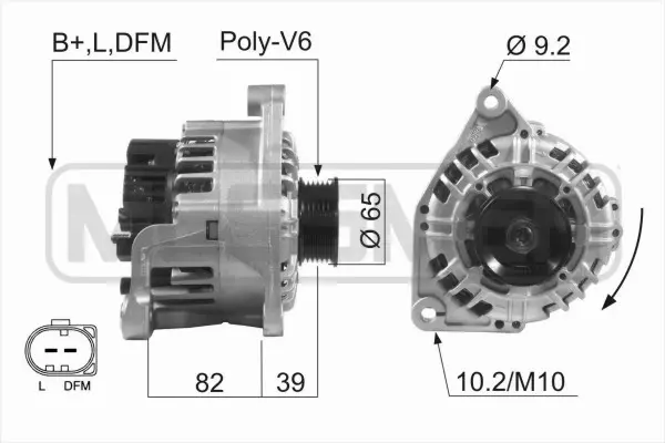 ERA ALTERNATOR 210076 