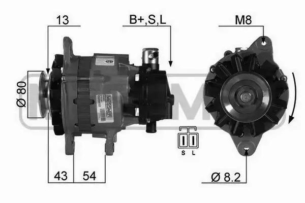 ERA ALTERNATOR 210281A 