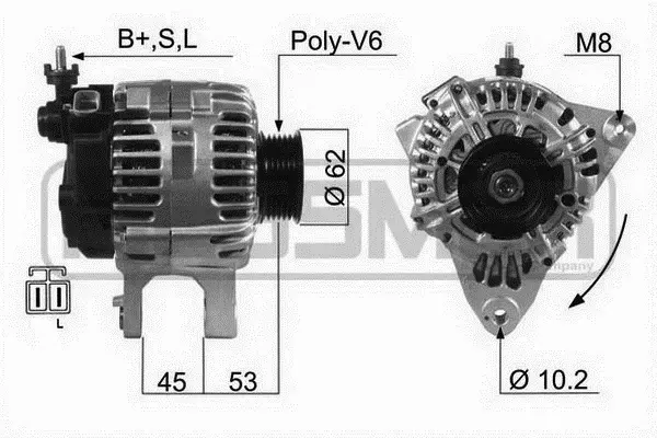 ERA ALTERNATOR 210479A 