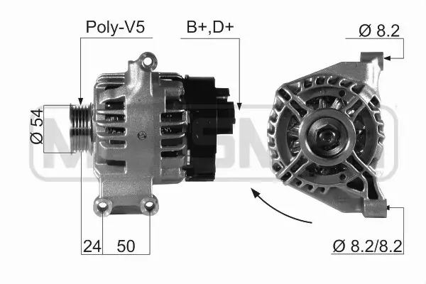 ERA ALTERNATOR 210663A 