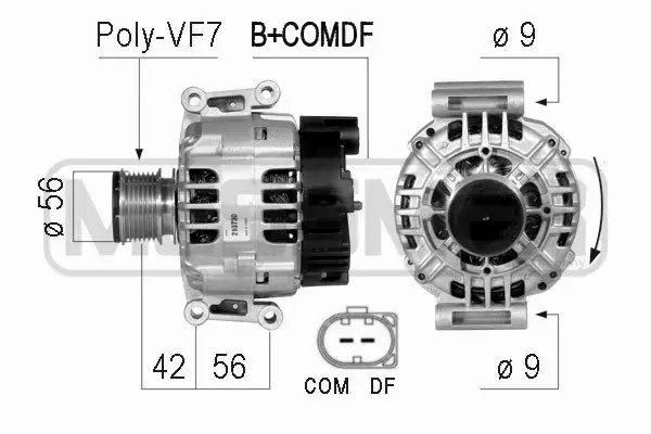 ERA ALTERNATOR 210730A 