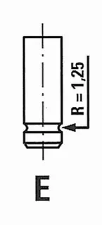 FRECCIA ZAWÓR WYDECHOWY R4231/RCR 