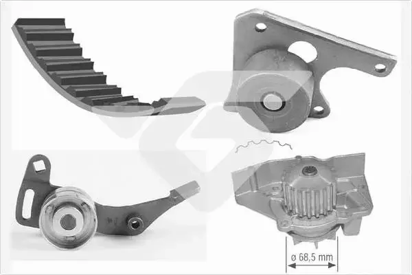 HUTCHINSON ZESTAW ROZRZĄDU KH 01WP12 