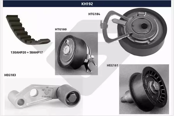 HUTCHINSON ZESTAW ROZRZĄDU KH 192 