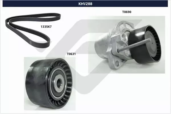 HUTCHINSON ZESTAW PASKA OSPRZĘTU KHV 288 