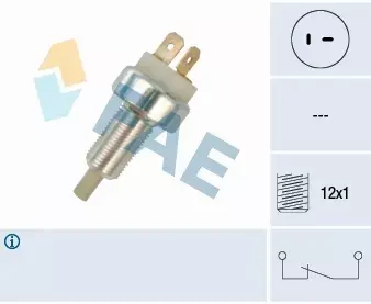 FAE WŁĄCZNIK ŚWIATEŁ STOP 24180 