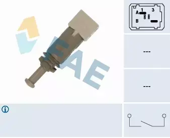 FAE WŁĄCZNIK ŚWIATEŁ STOP 24891 