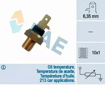 FAE CZUJNIK TEMPERATURY WODY 31610 