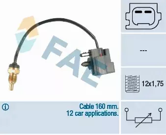 FAE CZUJNIK TEMPERATURY WODY 32426 