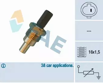 FAE CZUJNIK TEMPERATURY WODY 32640 