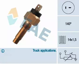 FAE CZUJNIK TEMPERATURY WODY 34340 