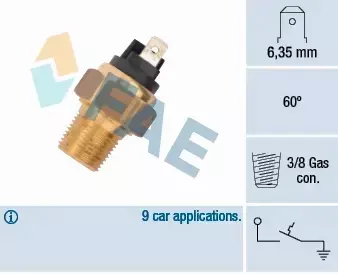 FAE CZUJNIK TEMPERATURY WODY 35960 