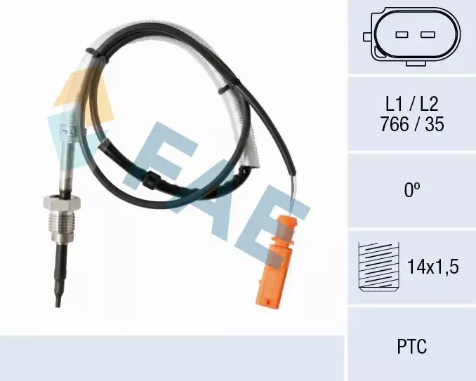 FAE CZUJNIK TEMPERATURY SPALIN 68005 