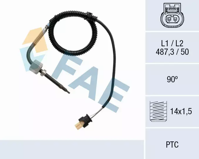 FAE CZUJNIK TEMPERATURY SPALIN 68015 