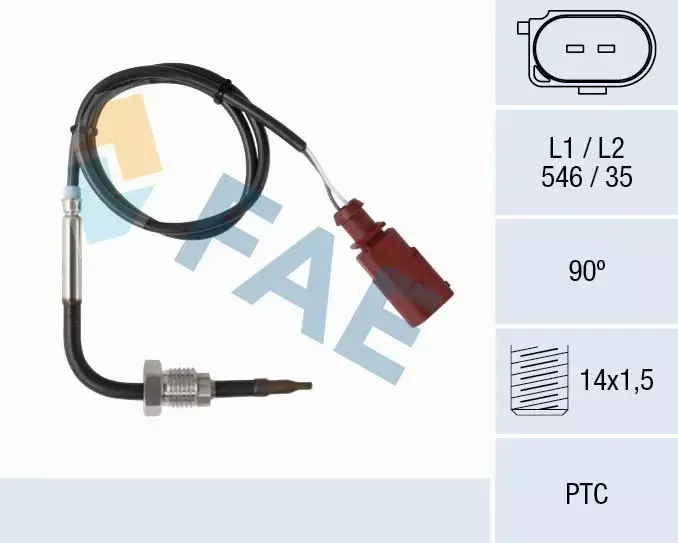 FAE CZUJNIK TEMPERATURY SPALIN 68016 