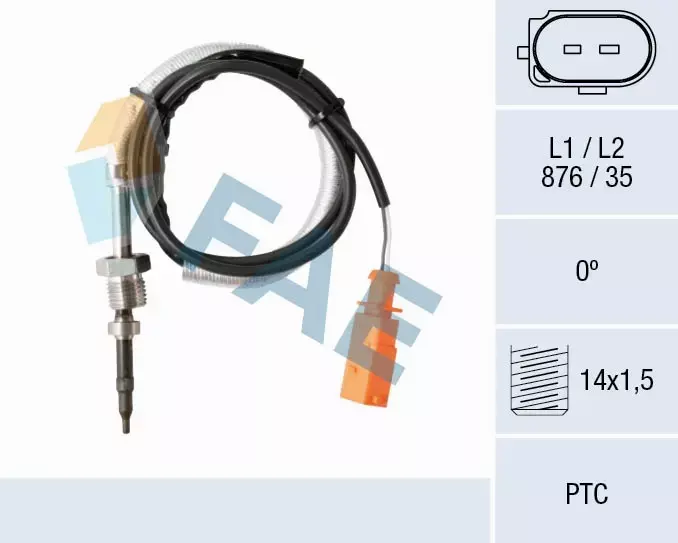 FAE CZUJNIK TEMPERATURY SPALIN 68028 