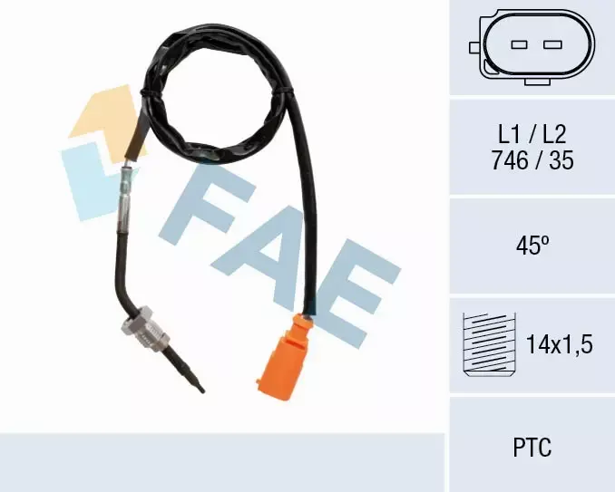 FAE CZUJNIK TEMPERATURY SPALIN 68035 