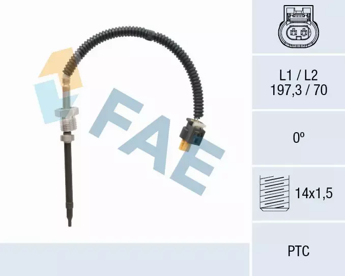 FAE CZUJNIK TEMPERATURY SPALIN 68043 