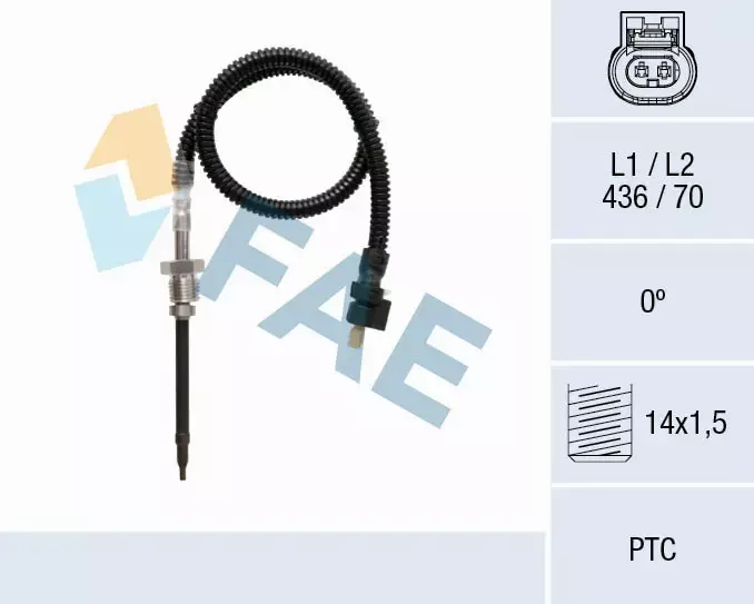 FAE CZUJNIK TEMPERATURY SPALIN 68060 