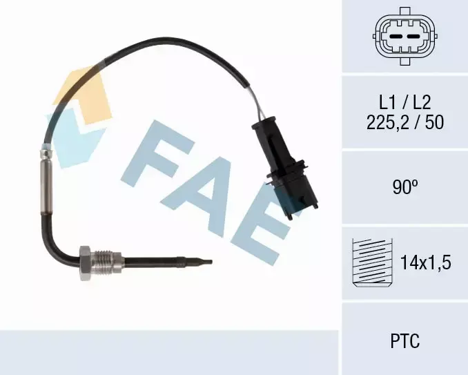 FAE CZUJNIK TEMPERATURY SPALIN 68091 