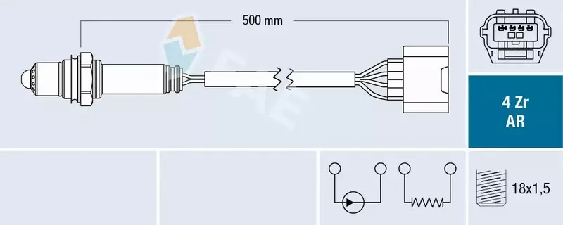 FAE SONDA LAMBDA 75633 