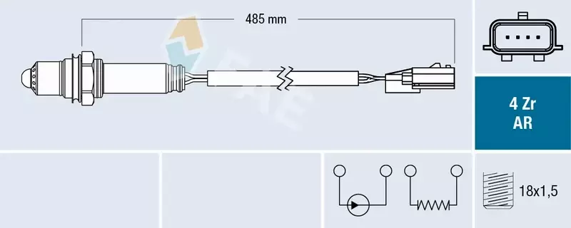 FAE SONDA LAMBDA 75634 