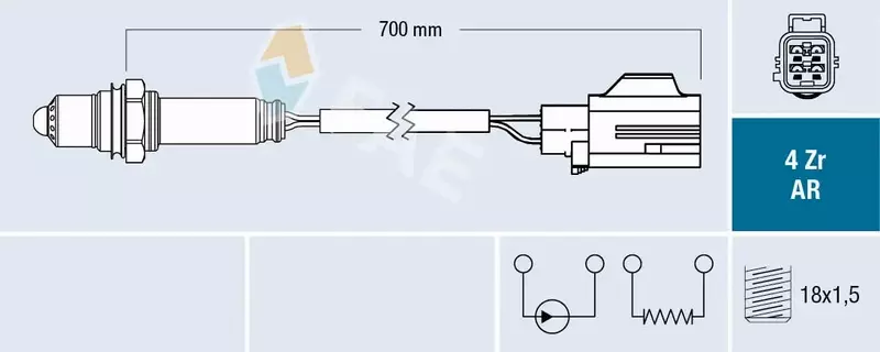 FAE SONDA LAMBDA 75637 