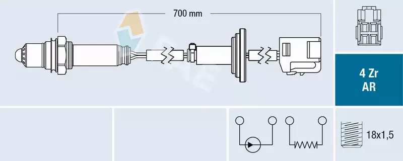 FAE SONDA LAMBDA 75638 