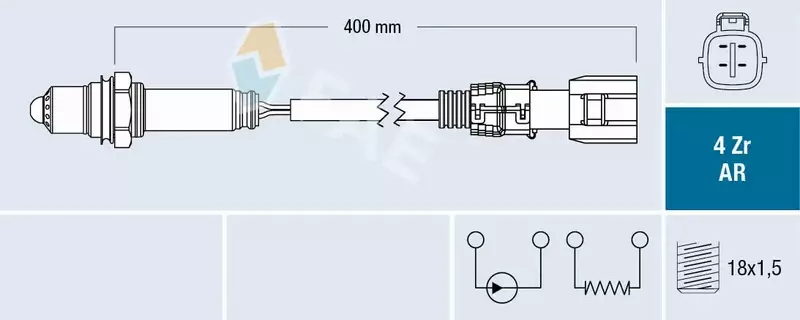 FAE SONDA LAMBDA 75639 