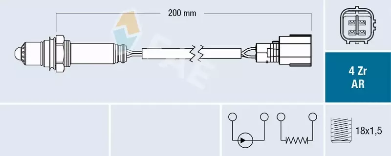 FAE SONDA LAMBDA 75649 