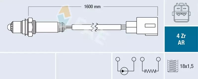 FAE SONDA LAMBDA 75651 