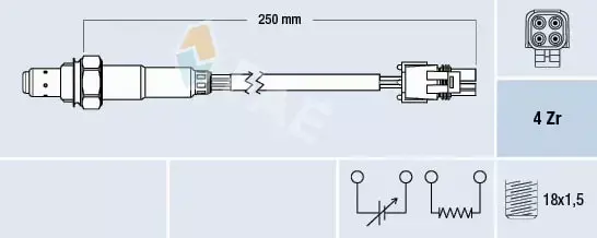 FAE SONDA LAMBDA 77129 