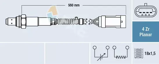 FAE SONDA LAMBDA 77153 