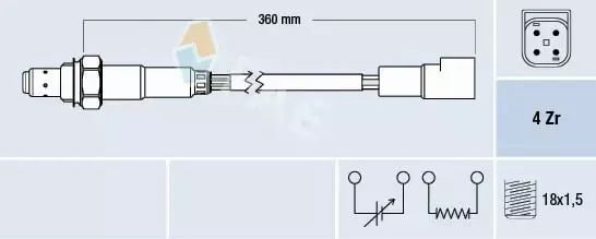 FAE SONDA LAMBDA 77168 