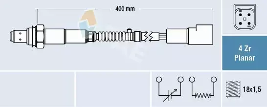 FAE SONDA LAMBDA 77244 