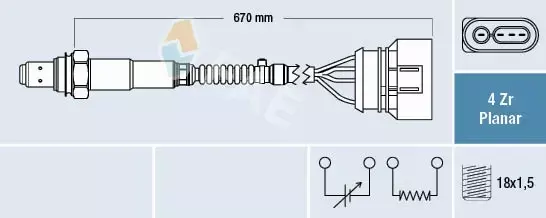 FAE SONDA LAMBDA 77302 